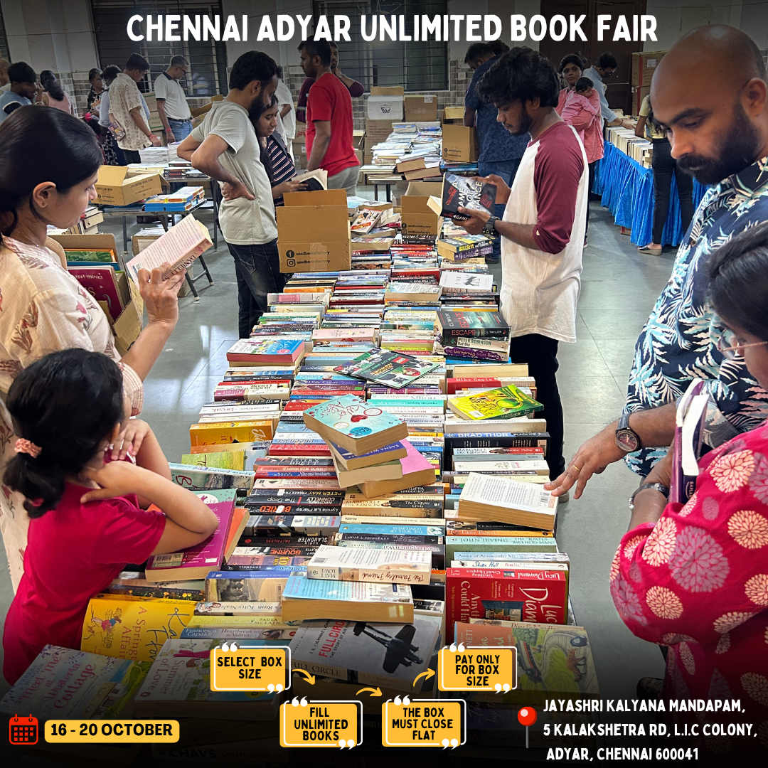Chennai Adyar Unlimited Bookfair image
