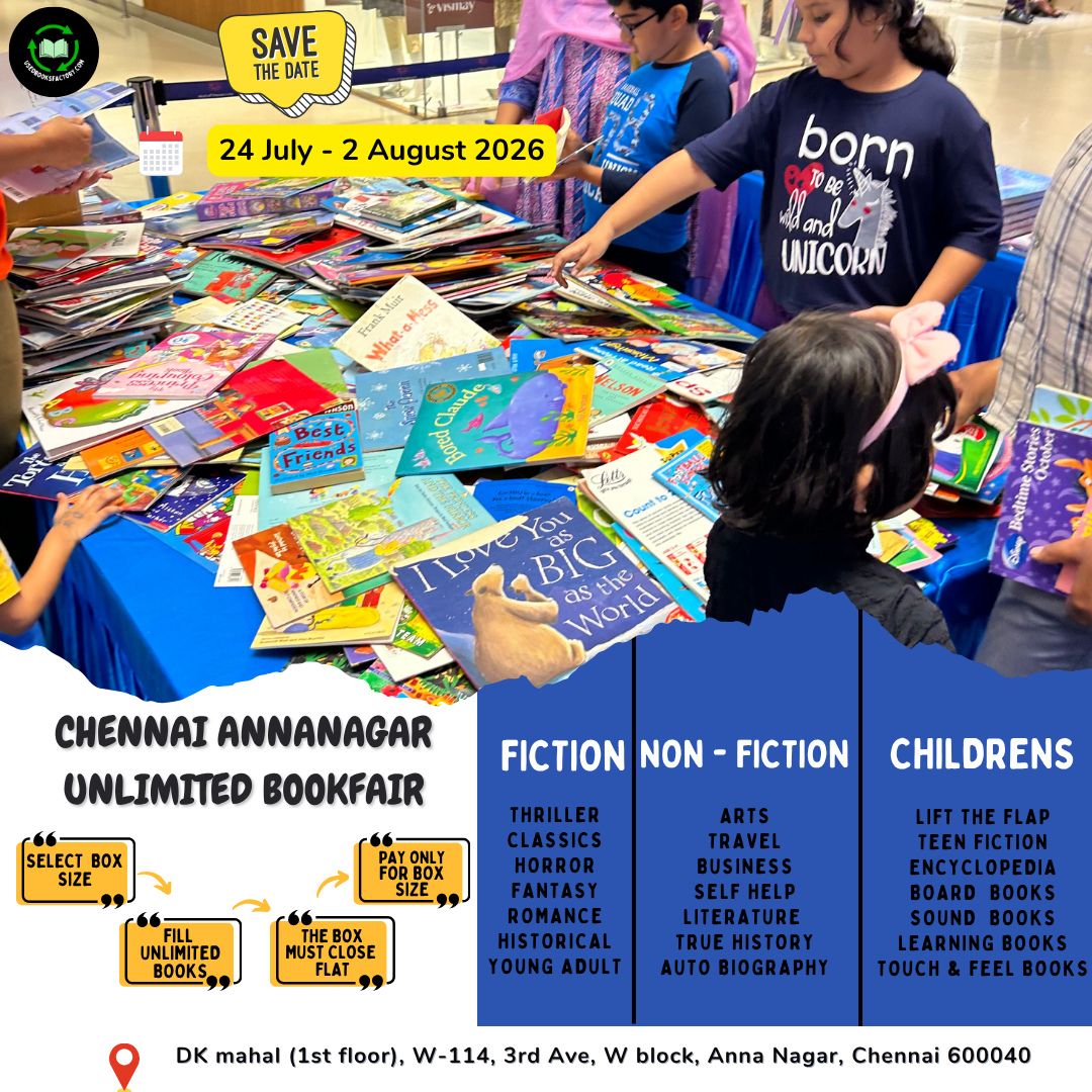 Chennai AnnaNagar Unlimited Bookfair image