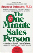 The One Minute Sales Person Spencer Johnson Md  & Larry Wilson detail