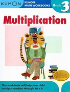 Grade 3 Multiplication Kumon Math Workbooks Kumon Publishing Michiko Tachimoto  detail