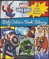 Marvel Super Heroes Little Golden Book Library 5-Book Boxed Set Spider-Man Hulk Iron Man Captain America The Avengers Various Golden Books  detail