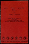 On The Black Hill Bruce Chatwin detail