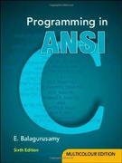Programming In Ansi C - E Balagurusamy Programming In Ansi C - E Balagurusamy