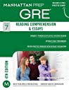 Reading Comprehension & Essays Gre Strategy Guide 4Th Edition Manhattan Prep detail
