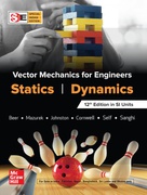 Vector Mechanics For Engineers  Statics Dynamics 12Th Edition - Mazurek Johnston Et All Beer